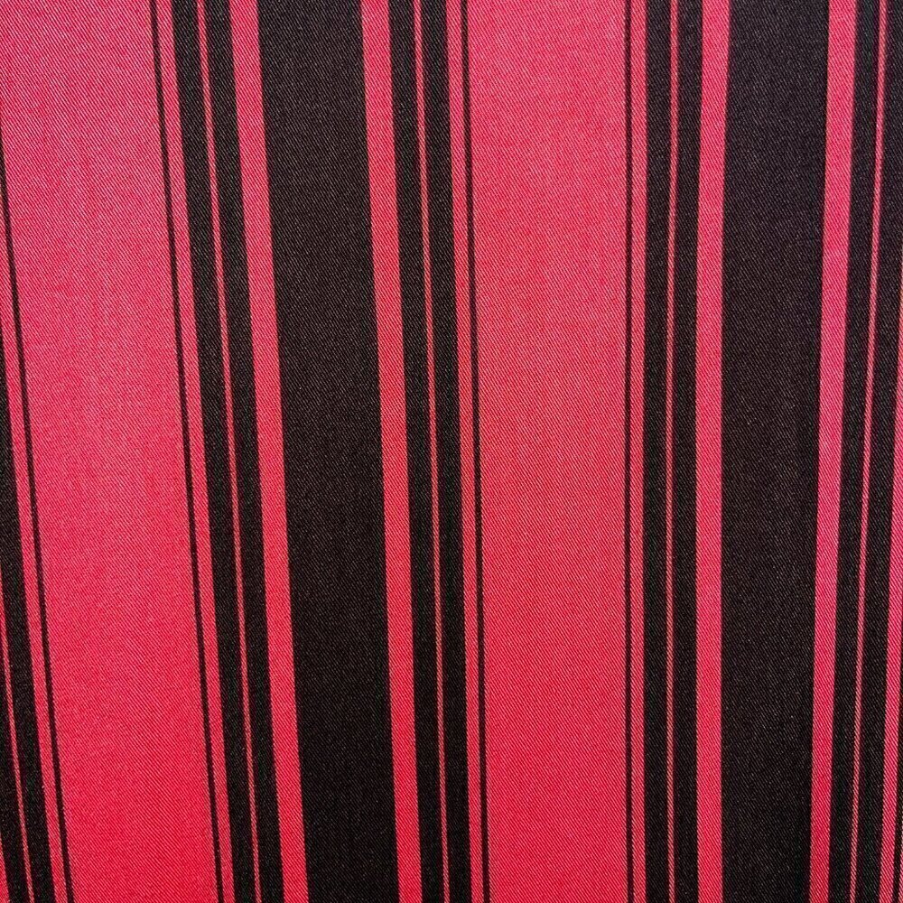 SCOTCH & SODA - Men's Coral Pink & Brown Striped Disco Button Down Shirt -EUC M - Picture 5 of 10
